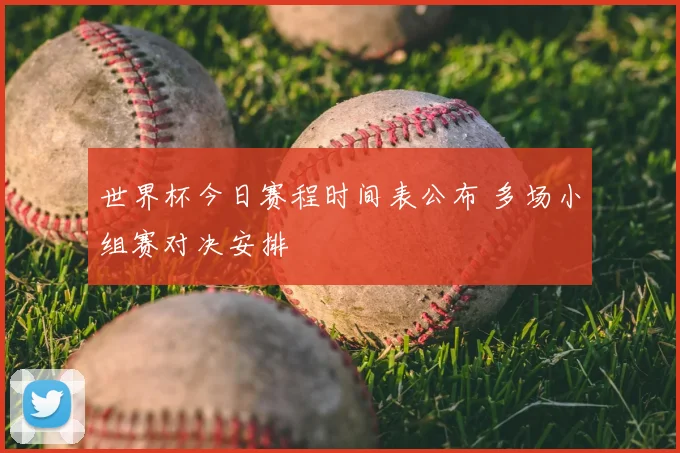 世界杯今日赛程时间表公布 多场小组赛对决安排